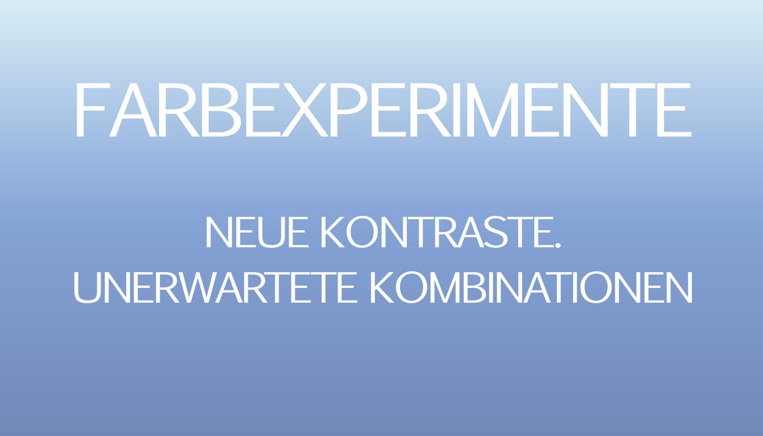 Farbexperimente