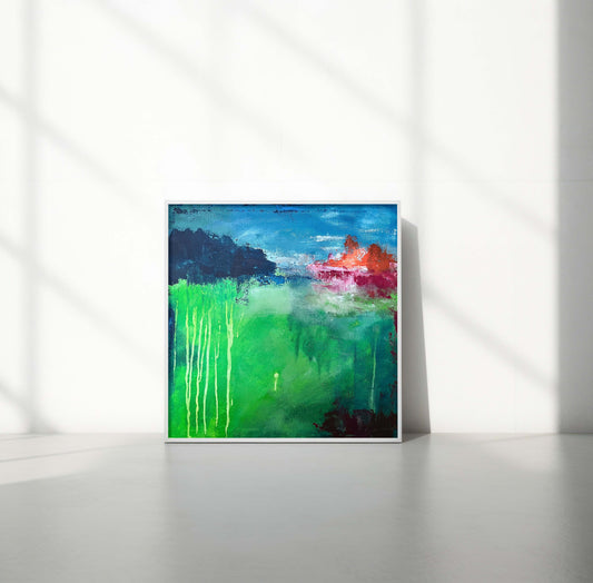 Unikat "Dazwischen" - 50 x 50 cm