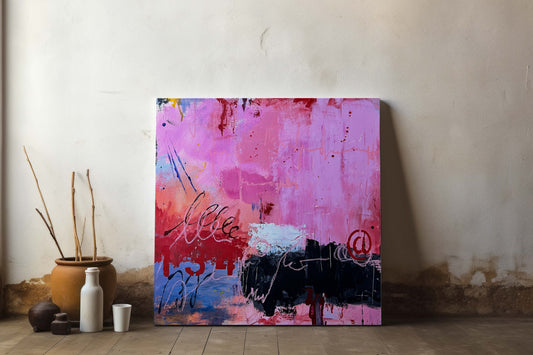 Unikat "Unvollkommen lebendig" - 60 x 60 cm