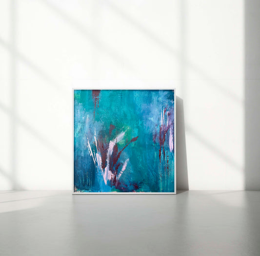 Unikat "Im Atem des Meeres" - 50 x 50 cm