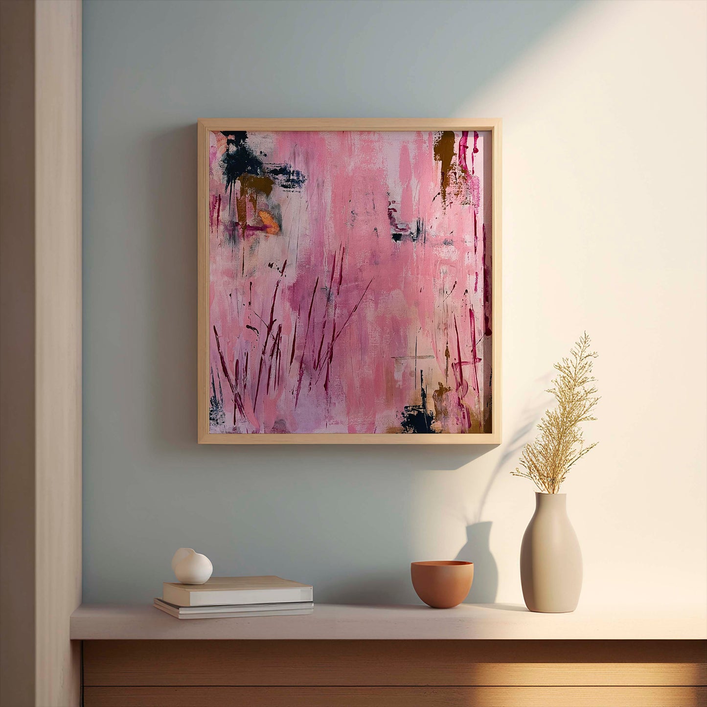 Unikat "Verborgene Stärken" - 60 x 60 cm