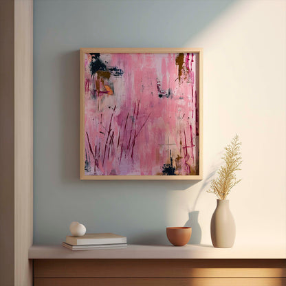 Unikat "Verborgene Stärken" - 60 x 60 cm