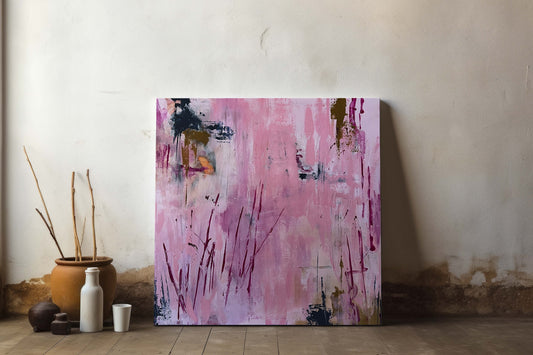 Unikat "Verborgene Stärken" - 60 x 60 cm