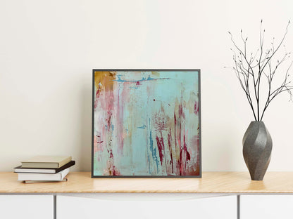 Unikat "Sanfte Spuren" - 50 x 50 cm