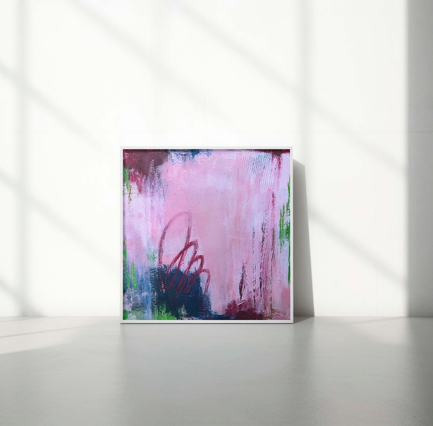 Unikat "Kraft im Stillen" - 50 x 50 cm