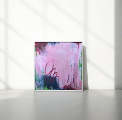 Unikat "Kraft im Stillen" - 50 x 50 cm