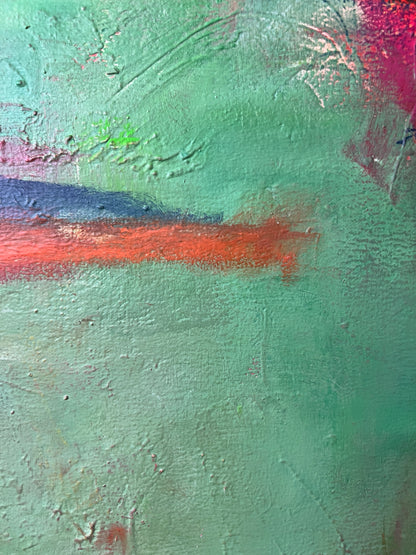 Unikat "Im Schweigen der Farben" - 50 x 50 cm