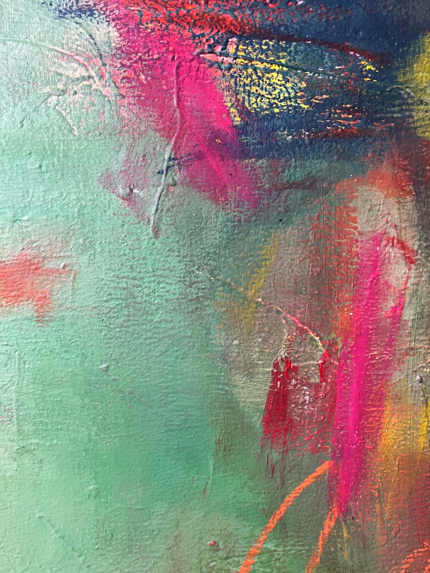 Unikat "Im Schweigen der Farben" - 50 x 50 cm