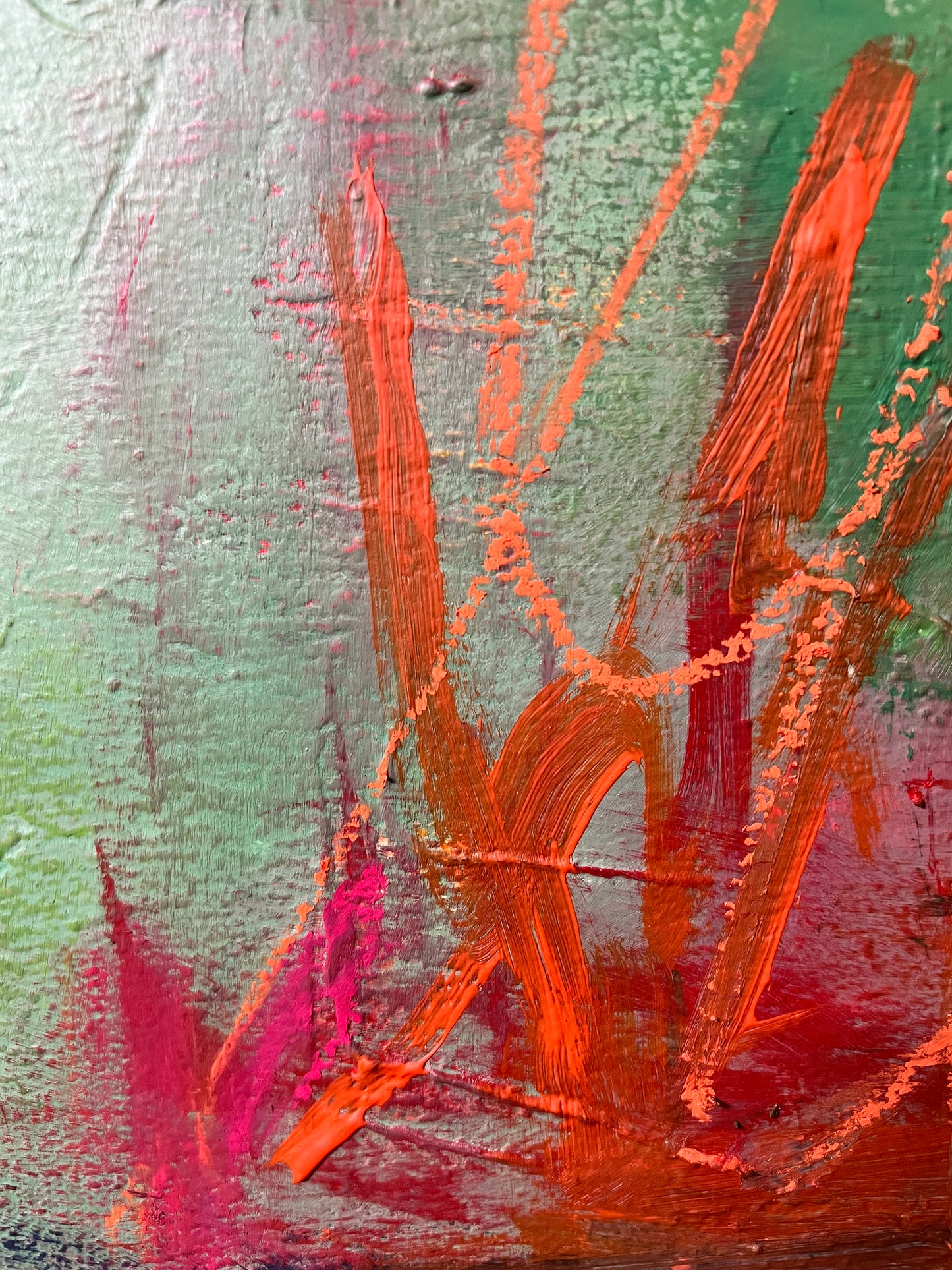 Unikat "Im Schweigen der Farben" - 50 x 50 cm