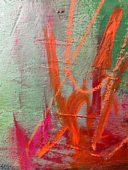 Unikat "Im Schweigen der Farben" - 50 x 50 cm