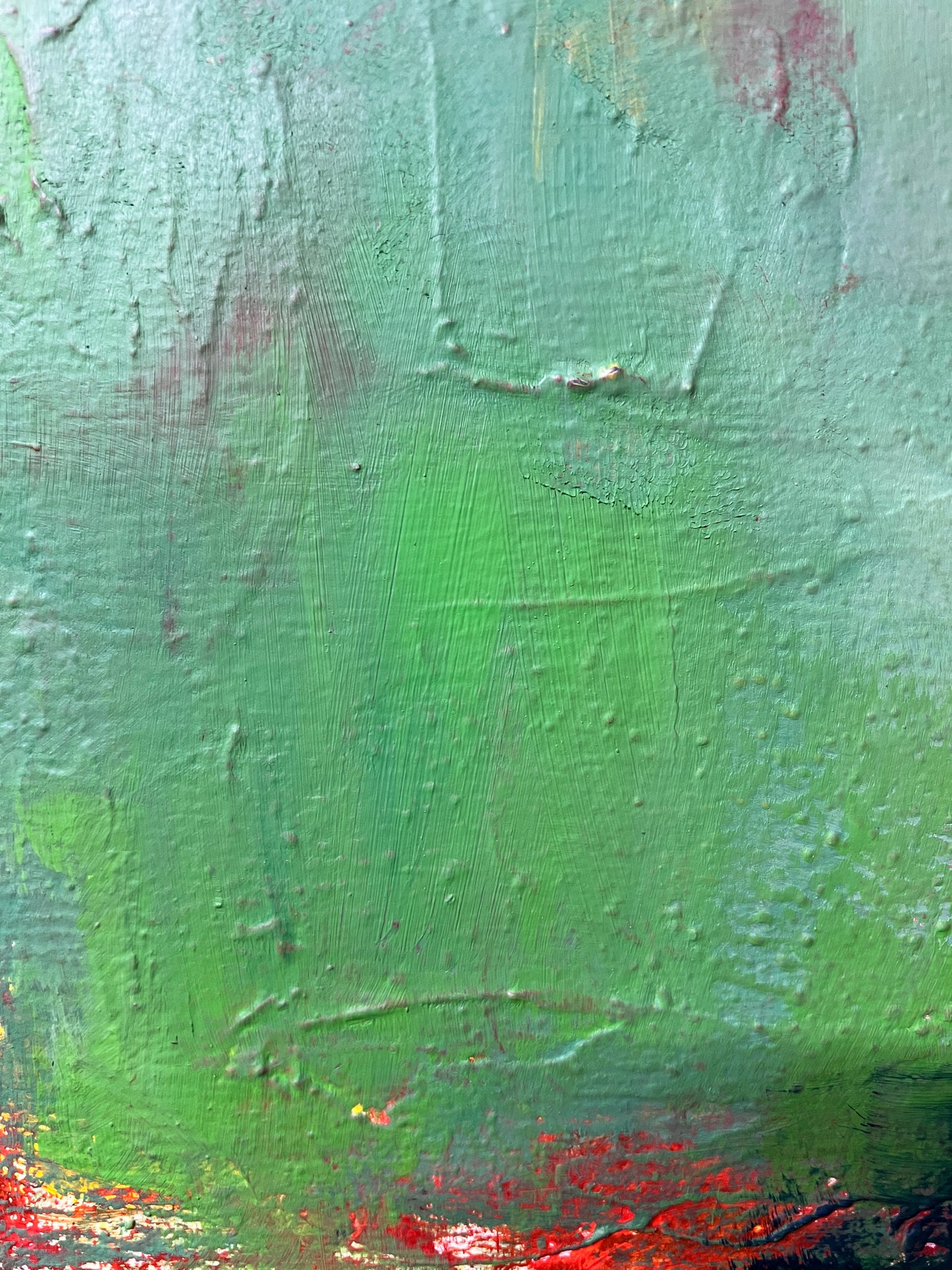 Unikat "Im Schweigen der Farben" - 50 x 50 cm