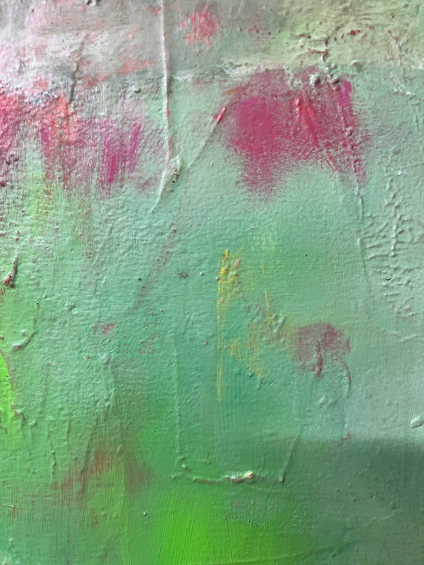 Unikat "Im Schweigen der Farben" - 50 x 50 cm