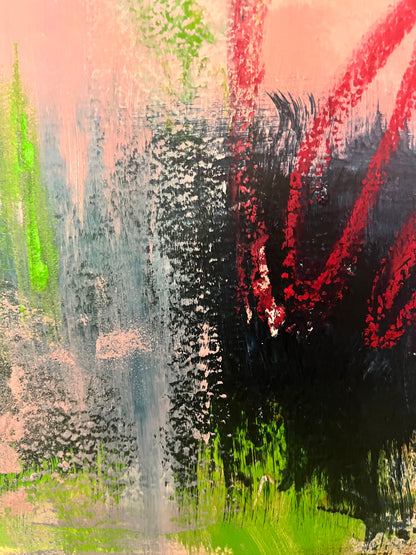 Unikat "Kraft im Stillen" - 50 x 50 cm