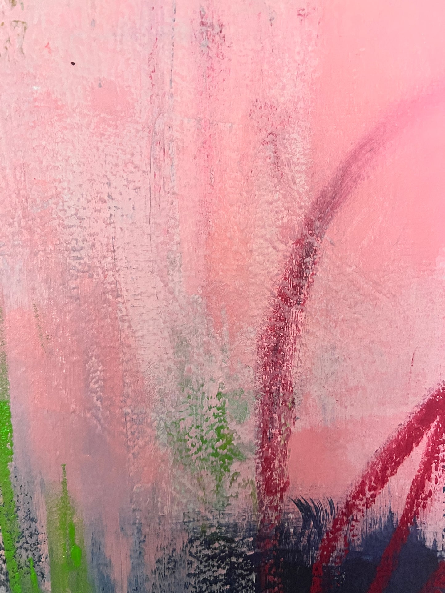 Unikat "Kraft im Stillen" - 50 x 50 cm